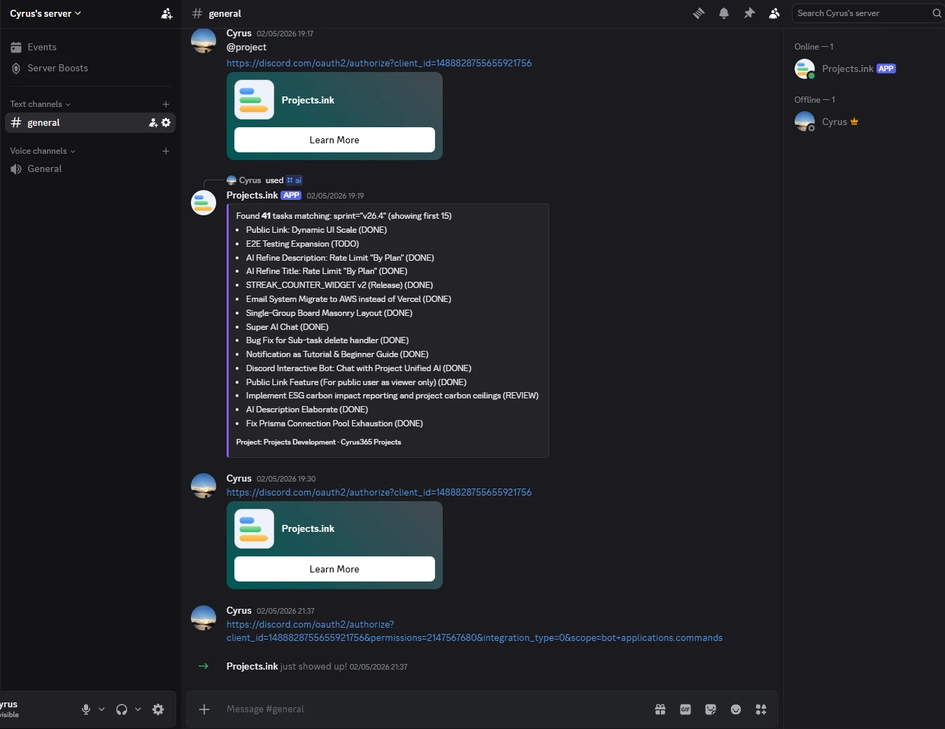 Discord bot
